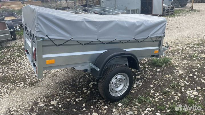 Легковой прицеп Караван 2.1 (2.1х1.35) Оц. рама