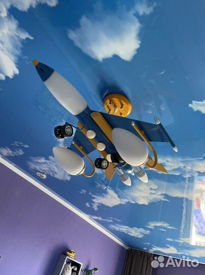 Люстра самолет