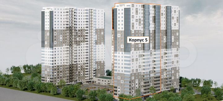 1-к. квартира, 45,2 м², 17/27 эт.