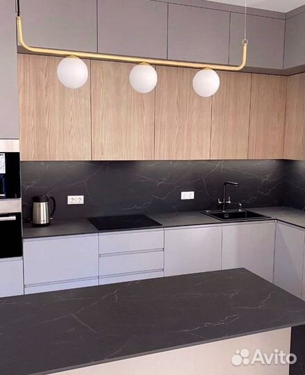 Кухня с островом от производителя на заказ