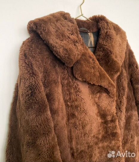 Шуба из натуральной овчины