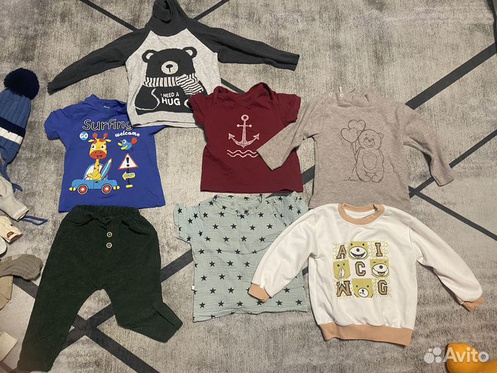 Вещи пакетом на мальчика