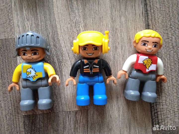 Человечки и животные большой конструктор