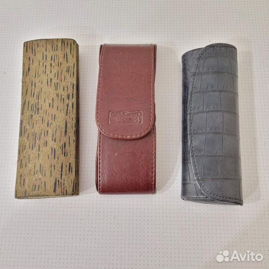 Футляр для очков кожаный очки