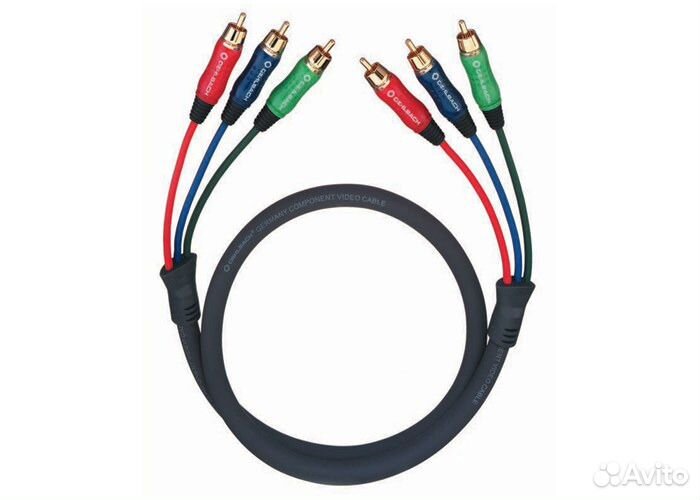 Кабель oehlbach (3 RCA) для кинотеатров