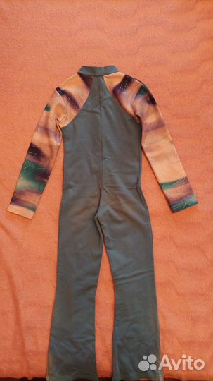 Костюм для фигурного катания 110,боди, жилет