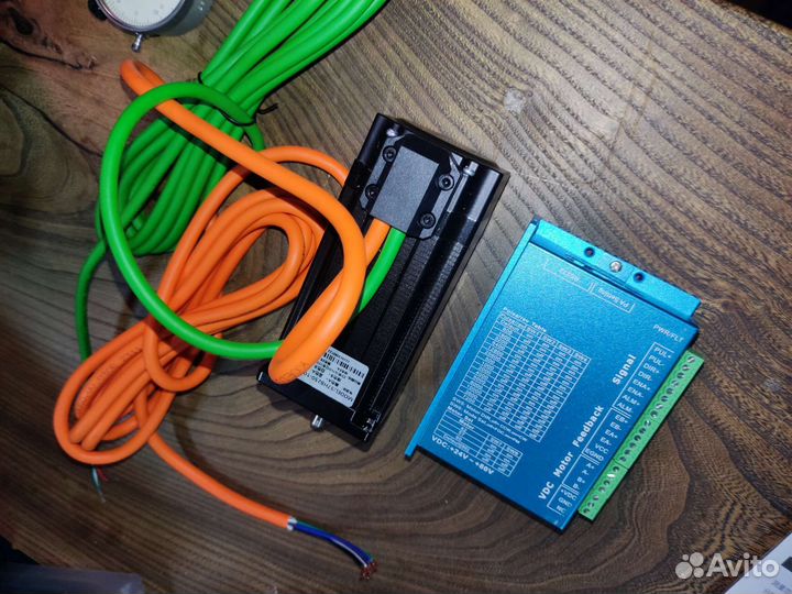 Nema 23 сервошаговый двигатель+ драйвер комплект