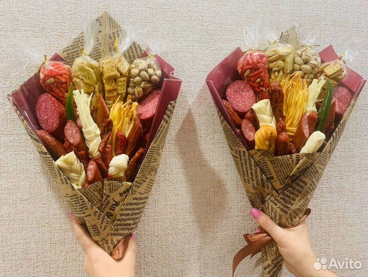 Мужские букеты съедобные