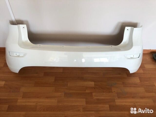 Бампер задний 2192 хэтчбек в цвет Белое облако