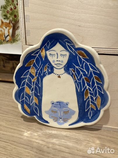 Тарелка декоративная