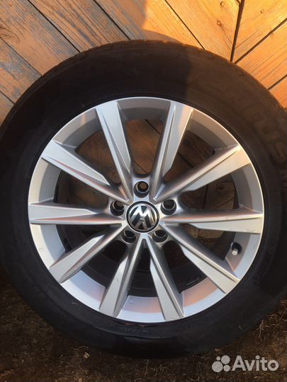 Колеса летние r17 5 112