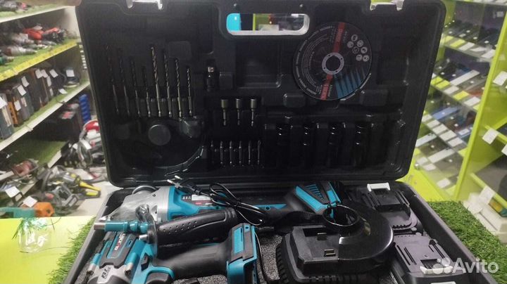 Claxton 2 в 1 болгарка и гайковерт