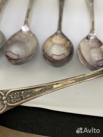 Чайные ложки мельхиор