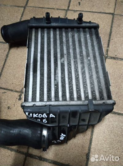 Интеркулер шкода супер б. 2,5 дизель