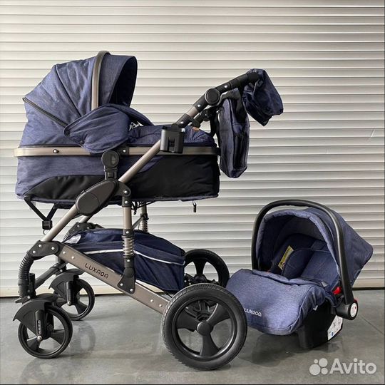 Детская прогулочная коляска Luxmom
