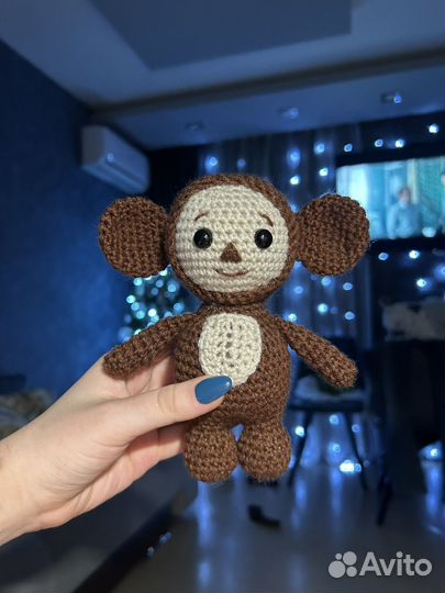 Игрушка Чебурашка крючком