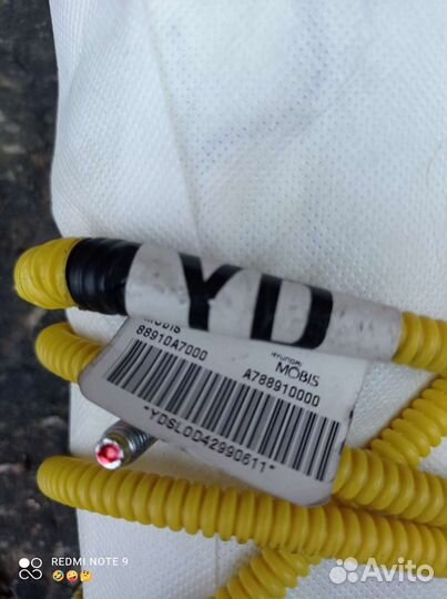 Подушки безопасности сиденья Kia Cerato 3 4