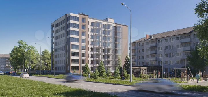 2-к. квартира, 44,1 м², 8/8 эт.