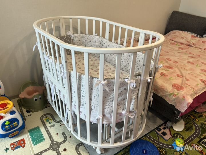 Кроватка трансформер новая