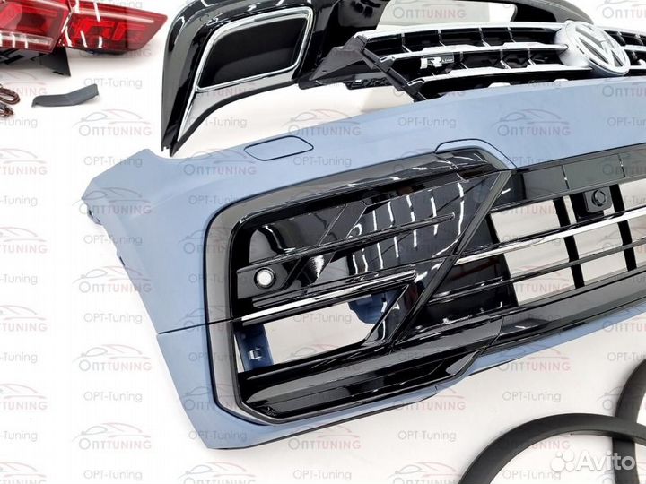 Обвес R-line на Volkswagen Tiguan 2