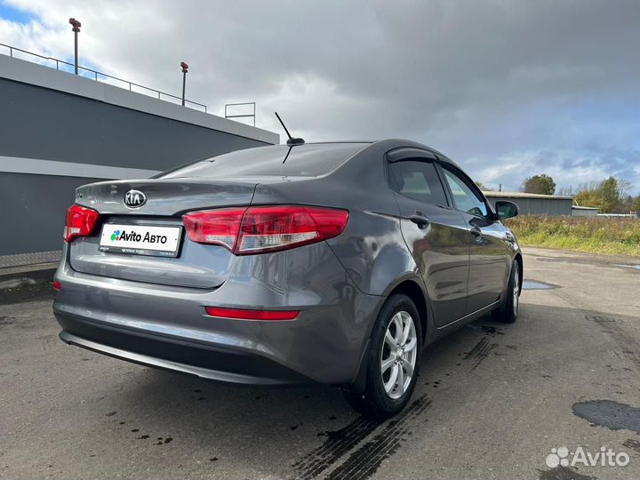 Kia Rio 1.6 AT, 2017, 77 500 км