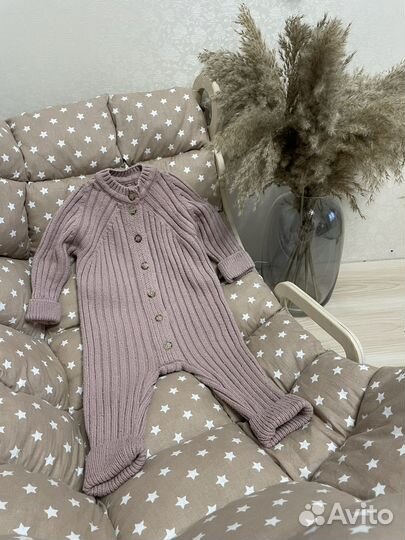 Вязанный комбинезон 74