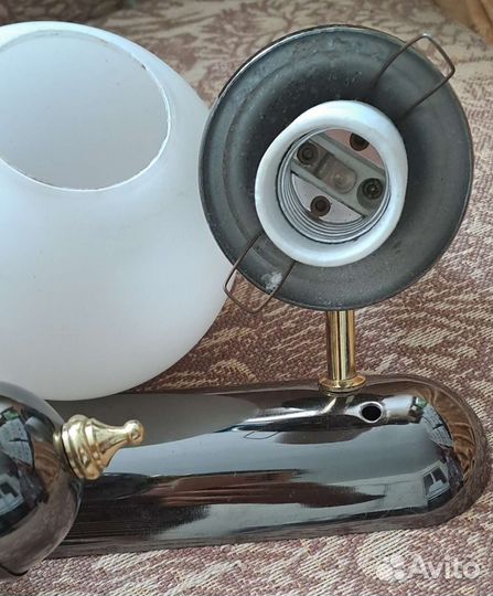 Настенный светильник бра бронза