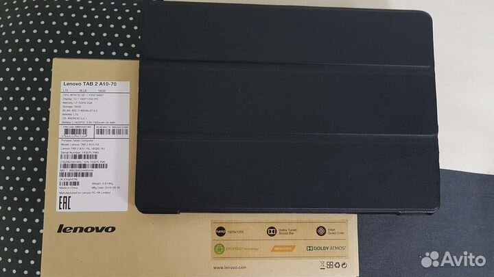 Планшет lenovo tab 2