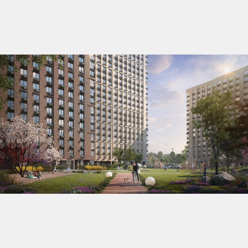 2-к. апартаменты, 56,4 м², 20/23 эт.