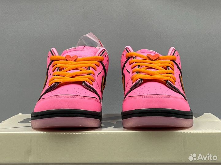 Кроссовки Nike SB Dunk Powerpuff Girls Blossom