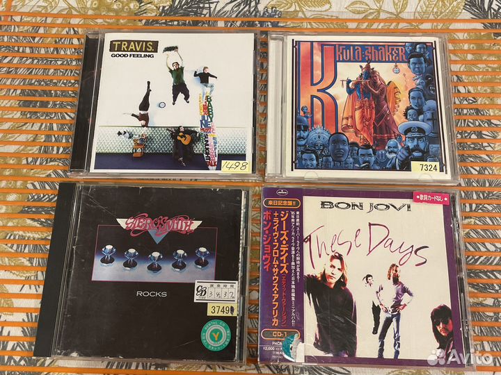 Музыкальные cd диски Made in Japan (Часть 3)