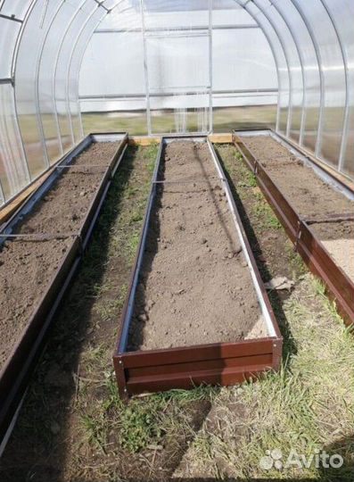 Грядка оцинкованная 1м х 1м х 22см