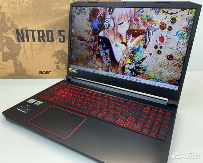 Acer nitro 5 RTX3050/i5-10300/16/512