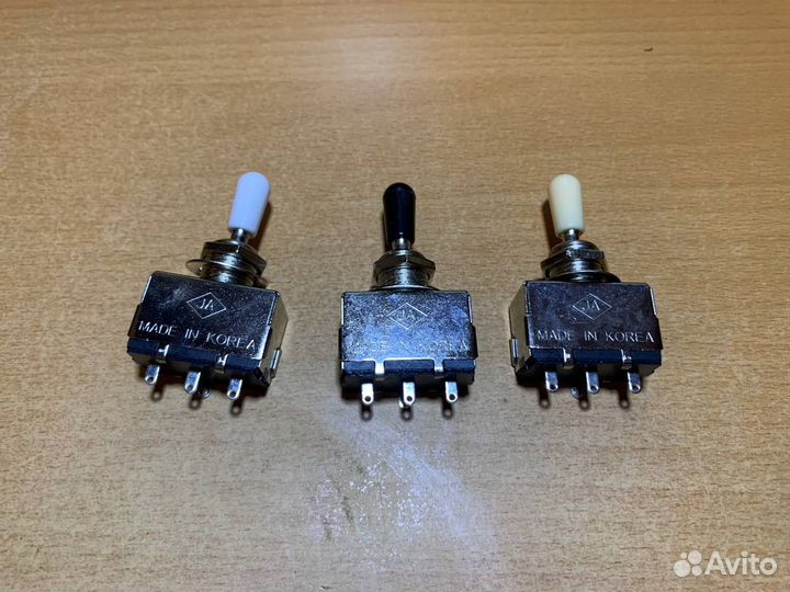Потенциометры / переключатели для гитары