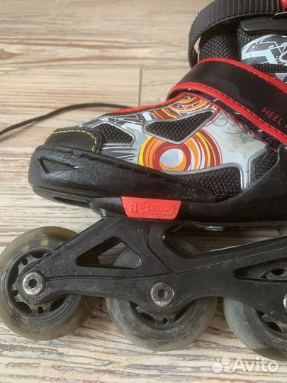 Роликовые коньки детские раздвижные