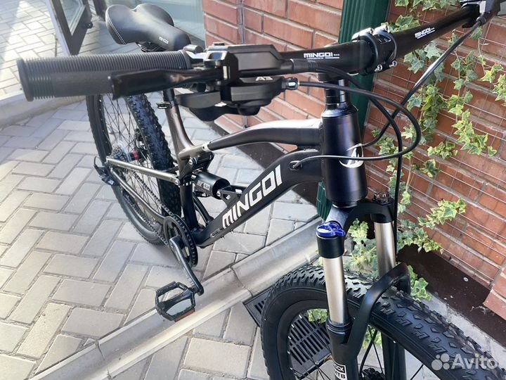 Велосипед горный алюминий, двухподвес 26 размер