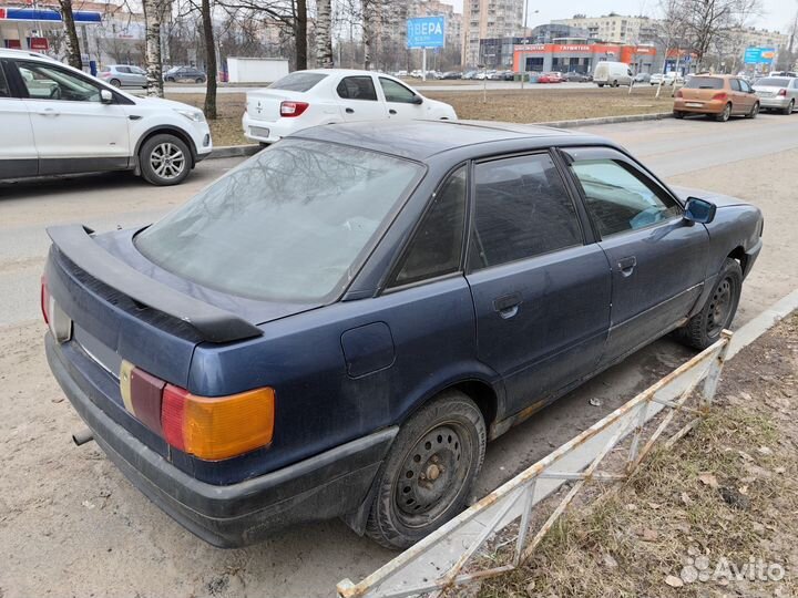 Audi 80 1.8 МТ, 1989, 347 217 км