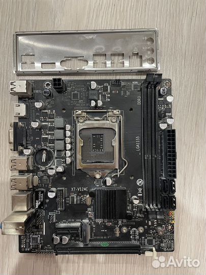Материнская плата Azerty 1155 (на запчасти)