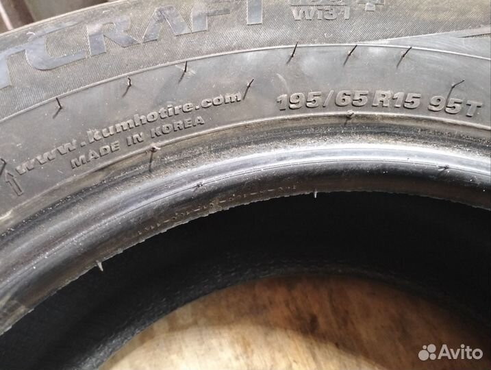 Kumho WinterCraft Ice WI31 195/65 R15 95T