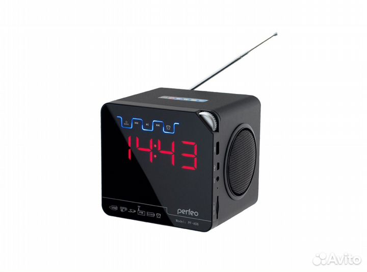 Perfeo Music Box PF-A06BK: мультимедиакуб