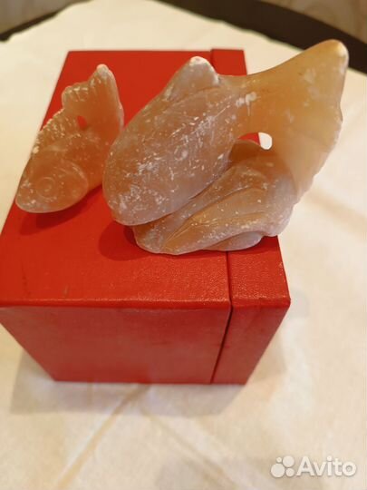 Статуэтка из селенита,камня, времён СССР