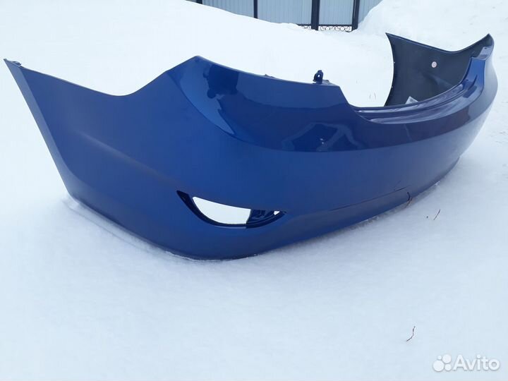 Бампер задний Hyundai Solaris (седан)