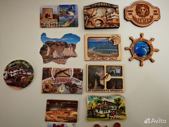 Магниты сувенирные на холодильник