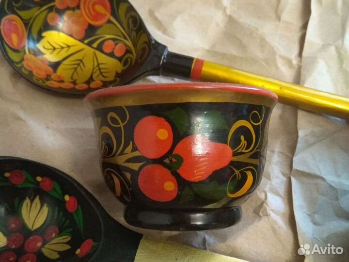 Деревянная посуда, хохлома, СССР