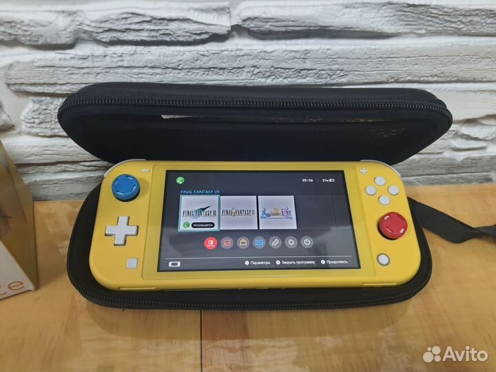 Nintendo switch lite прошитая 64гб
