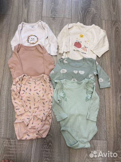Вещи на девочку пакетом до года