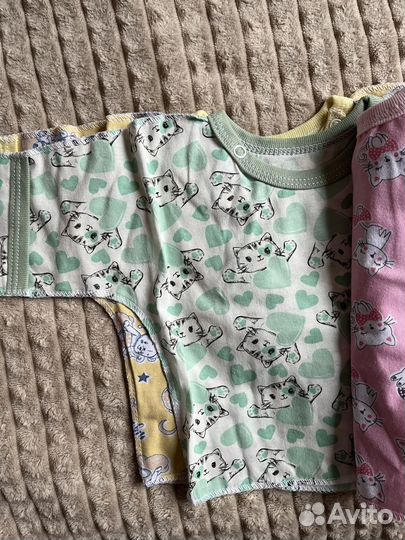 Новые распашонки 5 шт