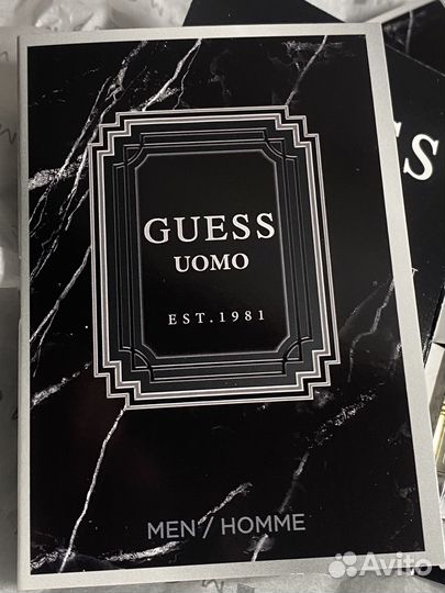 Guess Uomo Guess для мужчин пробник