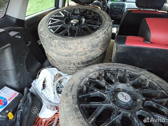 Литье диски r16 4x100 с резиной