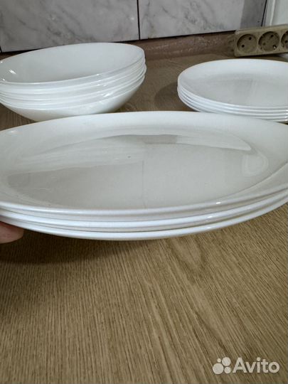 Посуда luminarc 14 тарелок